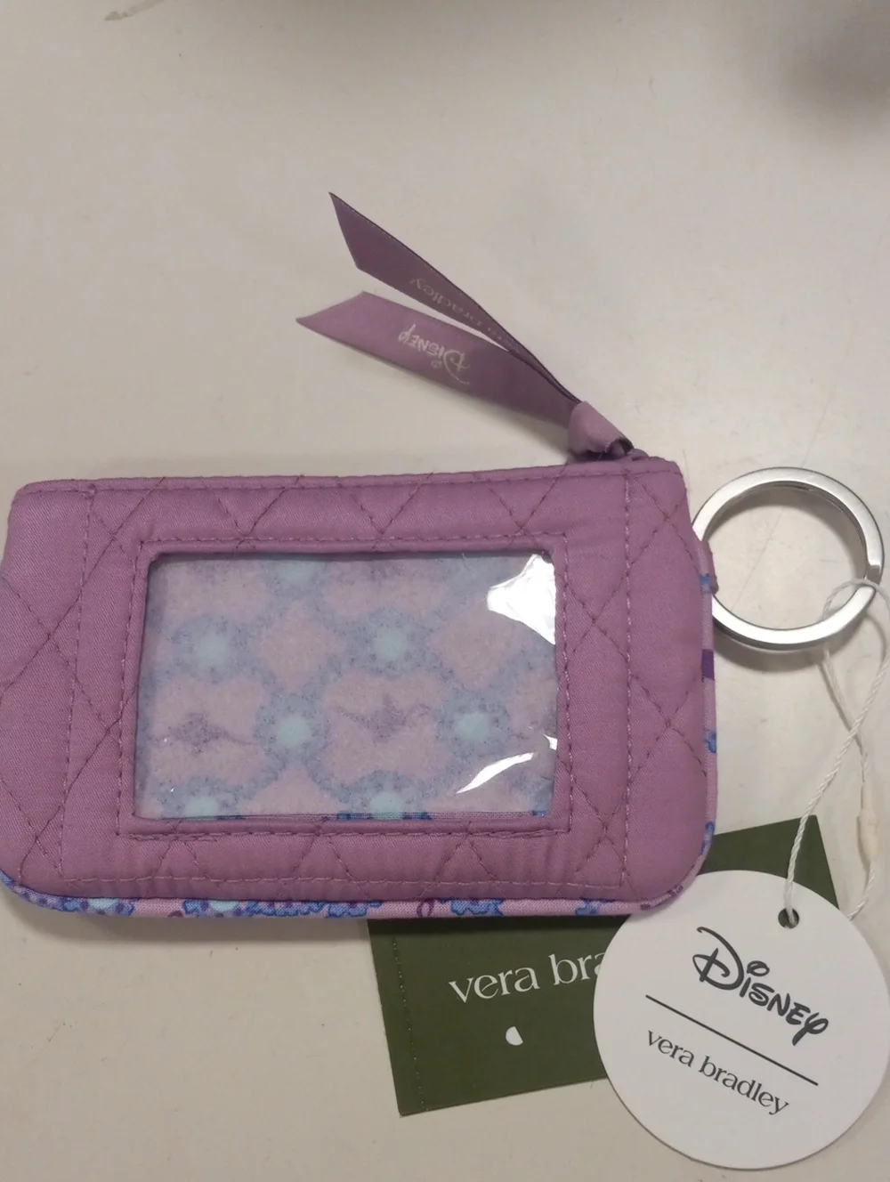 Vera Bradley Disney Rajah Aladdin Tiger Mini Wallet Quilted Cloth